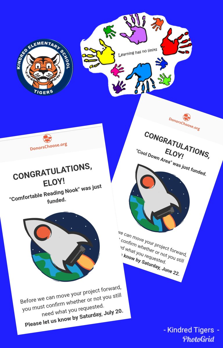 Successful <a href="/DonorsChoose/">DonorsChoose</a> projects funded this summer..my special education classroom will have wonderful new additions to stay on task.. #SpecialEducation #donorschoose #nolimits