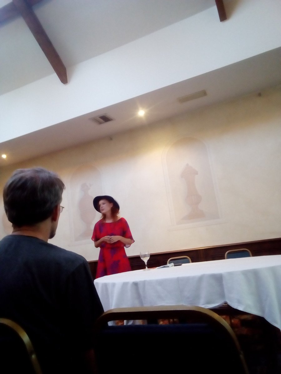 BWPoetryFest's tweet photo. Tonight #BlackwaterPoetryFestival heard excellent Featured Readers: #PhilLynch @glorjana_veber &amp; #RedHousePoets at the lovely Ballyrafter House Hotel Lismore 🖐️ https://t.co/1w2fr7qSgt