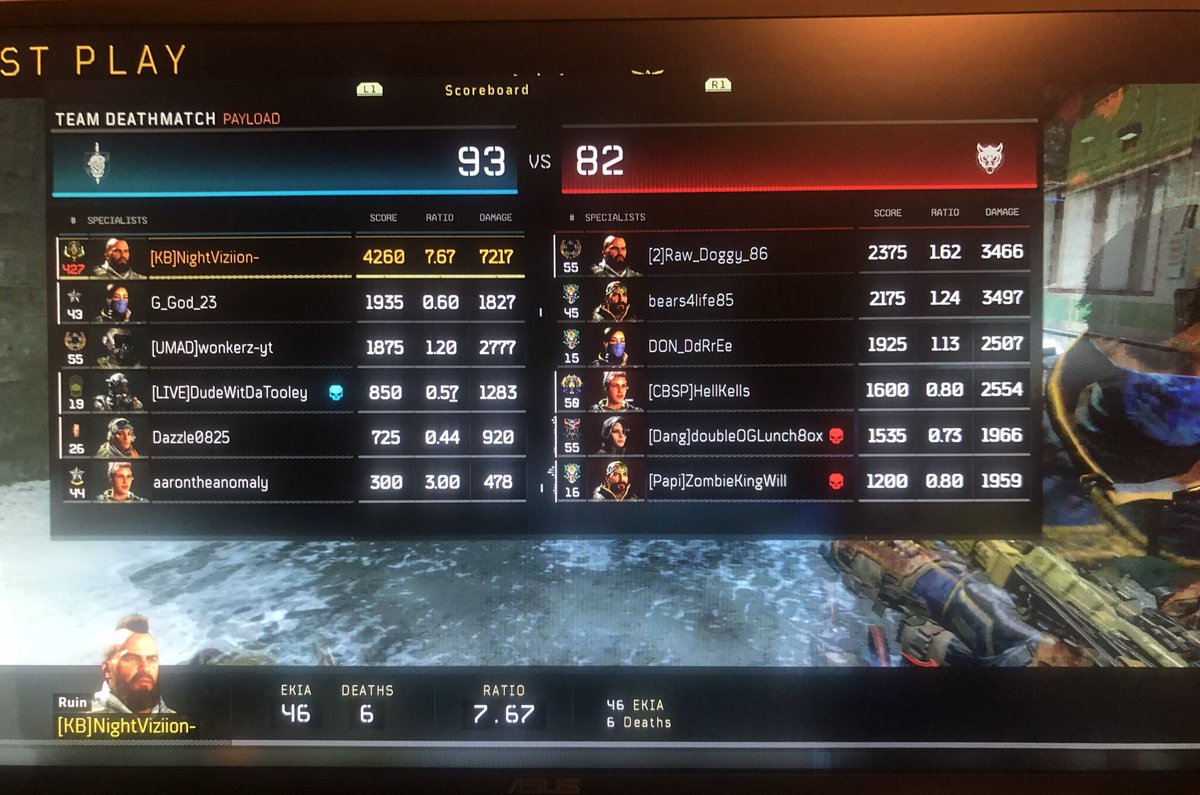 iLLuZiiion's tweet photo. Business as Usual! π€ #CallofDuty #codbo4 #gaming #retweet #CallofDutyBlackOps4 #like #follow #MLG #youtube #PlayStation4 #codtop10 https://t.co/cr8Ff4RkwU