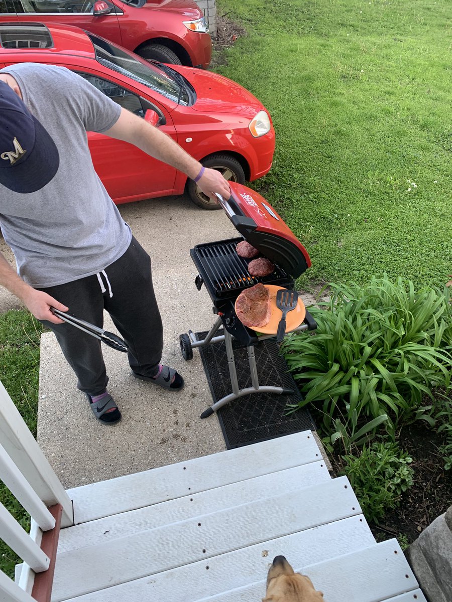 WollinMs's tweet photo. #GisForGrilling well, Joel grilling because I shouldn’t be allowed to... #ParksideABCchallenge https://t.co/7aOp40QgHX