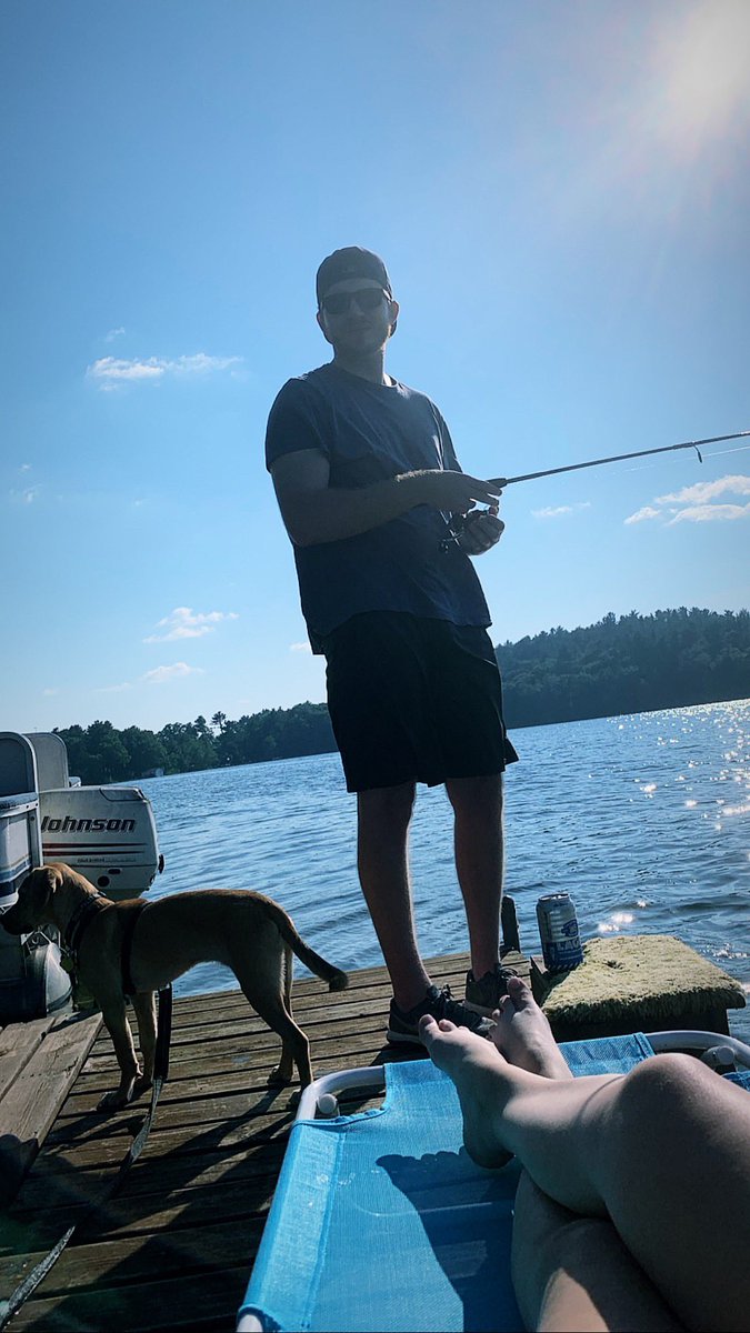 WollinMs's tweet photo. #FisforFishing again, Joel, not me.... but I was in the canoe and I didn’t scream or cry once so... #ParksideABCchallenge https://t.co/6NPaWeHZPU