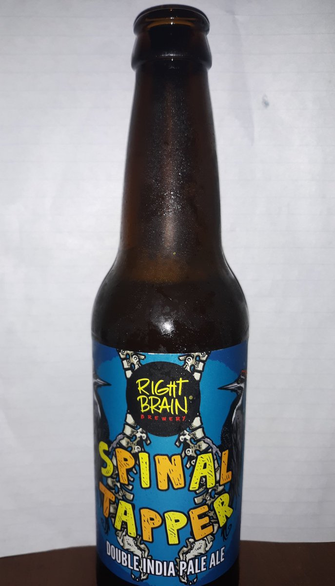 AllTheSexRadio's tweet photo. Here's the #CraftBeer Mark was drinking for today's show...
#SpinalTapper from @rightbrainbrew out of Traverse City Michigan.
#Yummy! https://t.co/7J2kMjgQc3