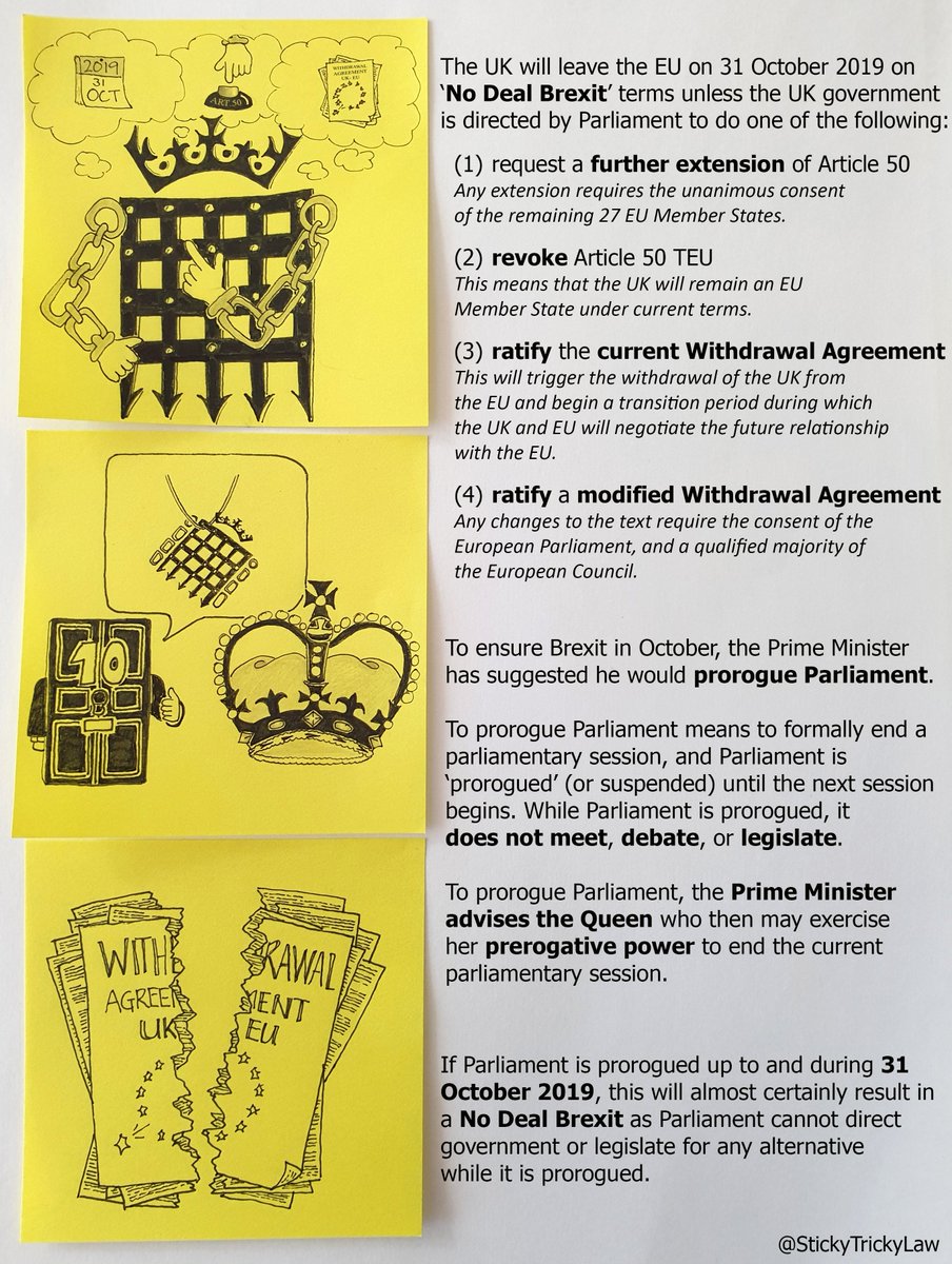 What does it mean to 'prorogue Parliament', and how could it lead to a No Deal Brexit?

Here's our simple explainer.