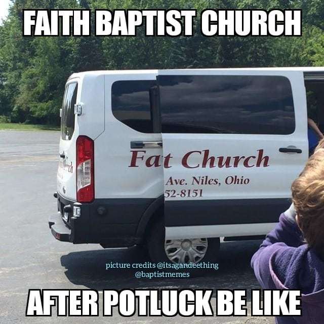 baptistmemes's tweet photo. -@gmx0
#BaptistMemes #FatChurch #FaithBaptistChurch https://t.co/ZUf0EAvKee https://t.co/bbsa264eVc