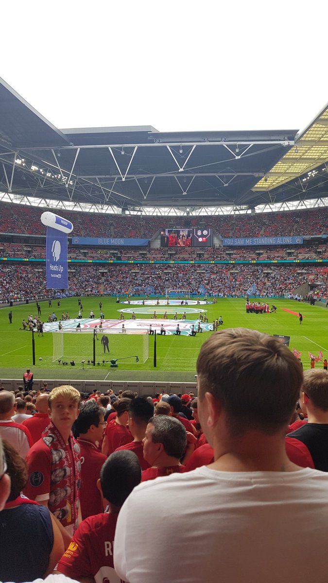 Liverbird4Eva's tweet photo. Home after a Fun away day to Wembley with our Red Men. Score didn't go our way, but we were the better team second half and deserved the draw in the 90 mins! Excited for the season to start..Roll on Friday ๐๐บโฝ๏ธ #LFC #FunTimes #CapOnTour https://t.co/FYT8hxPkVs