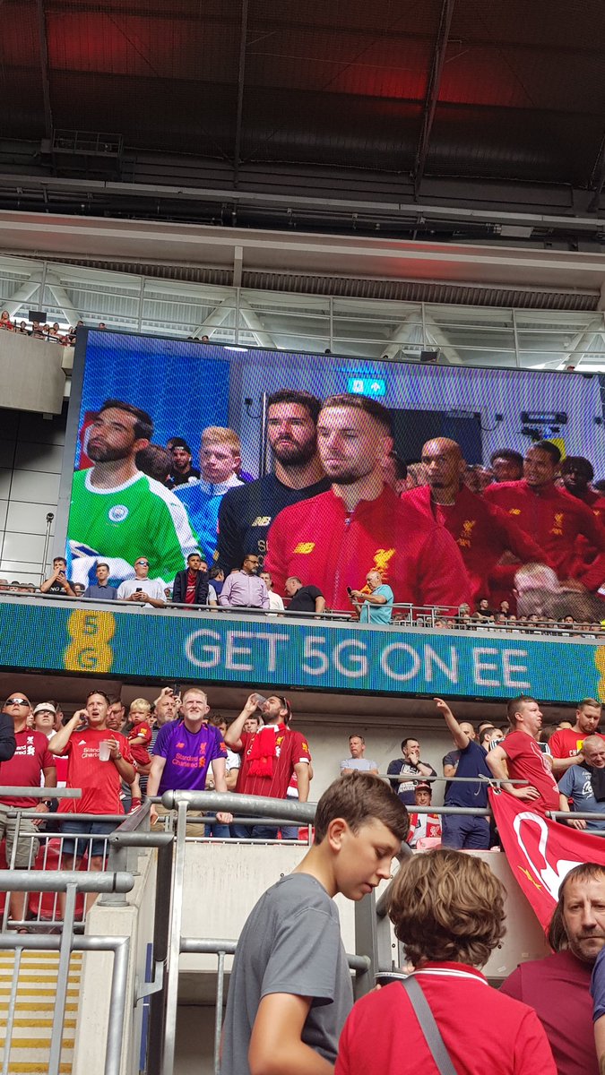 Liverbird4Eva's tweet photo. Home after a Fun away day to Wembley with our Red Men. Score didn't go our way, but we were the better team second half and deserved the draw in the 90 mins! Excited for the season to start..Roll on Friday ๐๐บโฝ๏ธ #LFC #FunTimes #CapOnTour https://t.co/FYT8hxPkVs