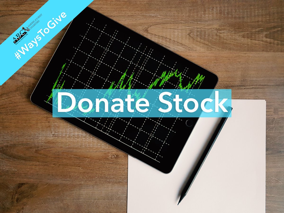 _ABCharities's tweet photo. Some or all of your stock shares, mutual fund, or additional kinds of security can be donated to America’s Best Charities.  Call Lisa Fierro at 800-477-0733 or visit our website to learn more about this tax-exempt donation, as well as additional #WaysToGive. https://t.co/YYtaaRGyRX