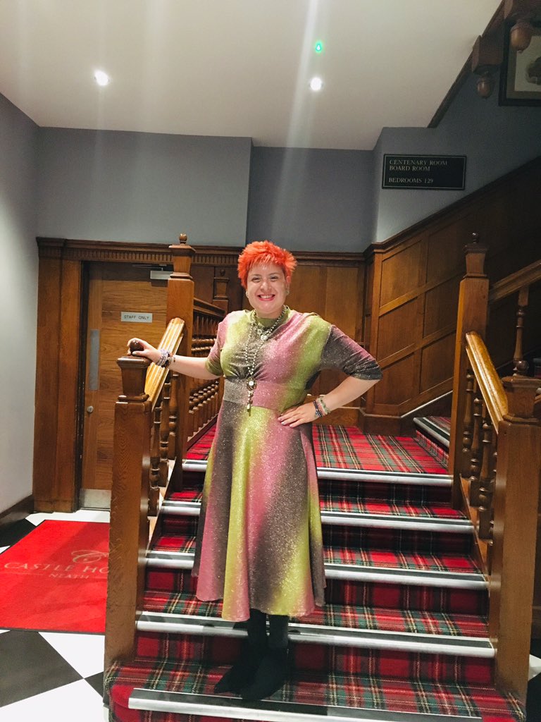 Amy_Claire_x's tweet photo. Every girl needs a moment where she takes a photo on a fancy staircase in a pretty dress! #nightout #lastnightwasfun #80snight #glitterydress #glitterytights #heelsthatcouldkillaman https://t.co/l4xD6Q8NHx