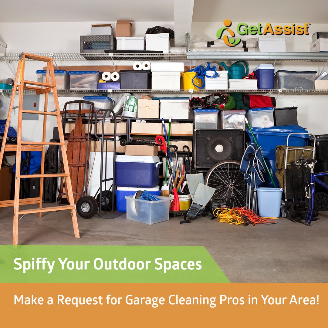 GetAssistApp's tweet photo. Cleaning your garage or shed is one of the most daunting tasks at the start or end of a season, but did you know you can hire local help to tackle the job? #MakeARequest on GetAssist for cleaning pros near you!
https://t.co/atYwQJsIwY
#cleaninghelp #cleangarage #trygetassist https://t.co/9IZYJYU7zE