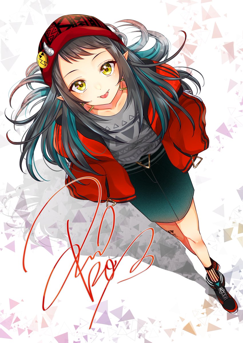 「挑戦的な視線

#オリジナル #創作 」|阿古わざき | C101新刊 好評販売中！のイラスト