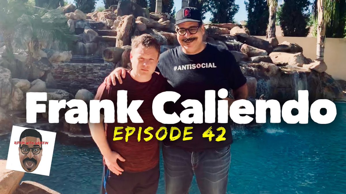 bjeaglefeather's tweet photo. Riffin With Griffin EP42 Riffin With Frank Caliendo https://t.co/CQKzaNh1ZI Via @ErikGriffin #ErikGriffin #RiffinWithGriffin #Podcast #GeneralShitTalk #Comedy #CurrentEvents #Standup https://t.co/O0TCS8Z2Qd