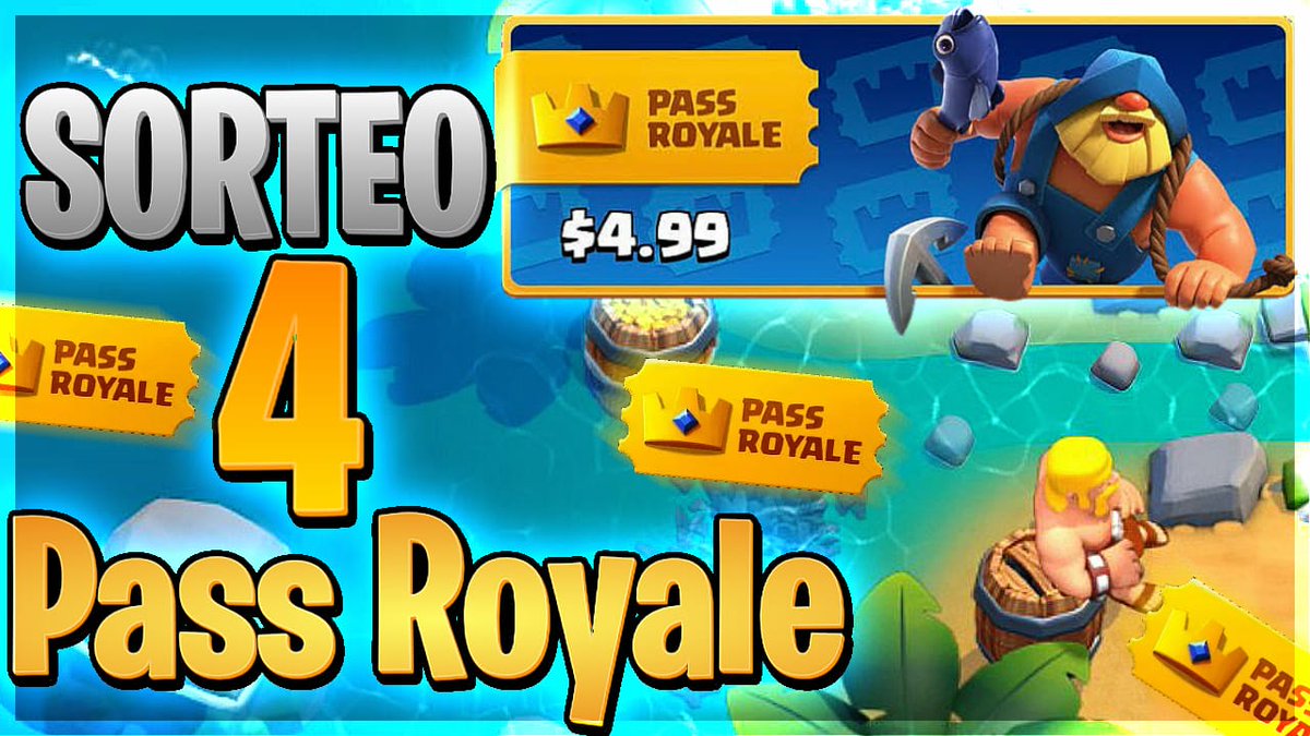 😍 4 pases Royale 😍
Seguir a 
<a href="/eQuix_Club/">eQuix</a>
@Sam_Acevedo_CR
@LehemC 
-RT
-Ser sexy.
Finaliza el miércoles.