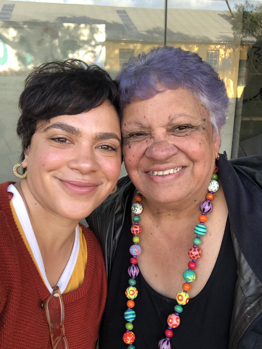 Announcement time! My awesome Mum @DulciDomi is starting her PhD today. It was 30 years ago that Mum enrolled in the BA program at CQU in Rocky, finishing it off at ANU when I was 7yo, and today on my Birthday she starts her PhD journey #IndigenousX #BlakExcellence #ThoughtLeader
