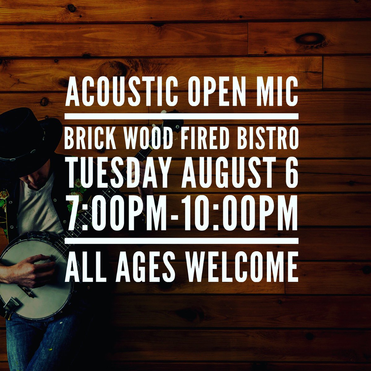 BryanFrates's tweet photo. Please share and tell your musician friends to come and play! The people want to hear them. https://t.co/lI6MgmvloW