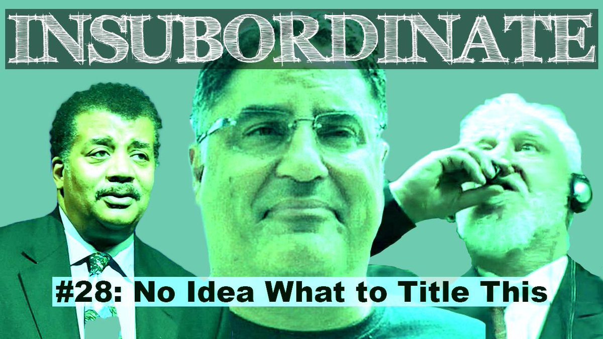 InsubPod's tweet photo. In just over an hour, we will go live. 
About what, you ask? 
No. F*cking. Clue.

@LiberalPenguin 
@CthulhusBff https://t.co/eqsgG9MhT3