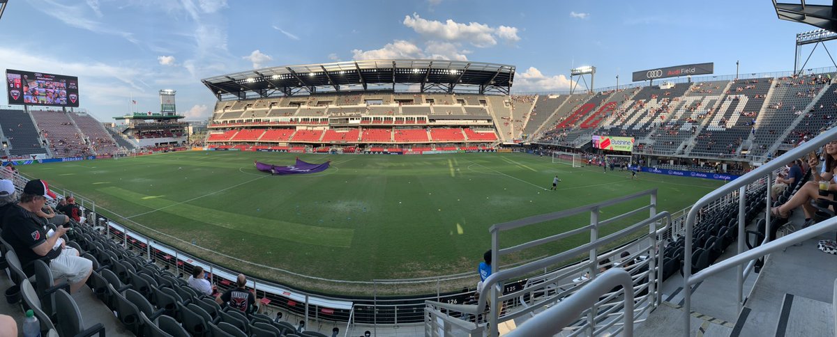 Soaking in the atmosphere at DC United⚽️🇺🇸 #teambeswicks #DCvPHI #unitethedistrict