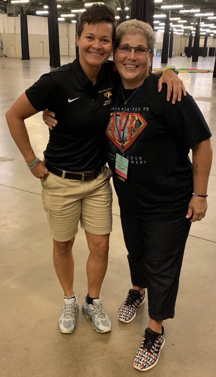 DrLCHape's tweet photo. #CHARGEConference 2019, Dallas ✅ Thx Lauren Cavanaugh Lauren Lieberman Molly Roberts Callie Sutcliffe for t contributions! #Parentsshare! Got kissed by Christian; high-5ed by Hannah;  hugged Dr. Beth Foster, Cal Poly Pomona @ccpadaptedpe #TWUPioneerproud https://t.co/d4ZUCaYNRh