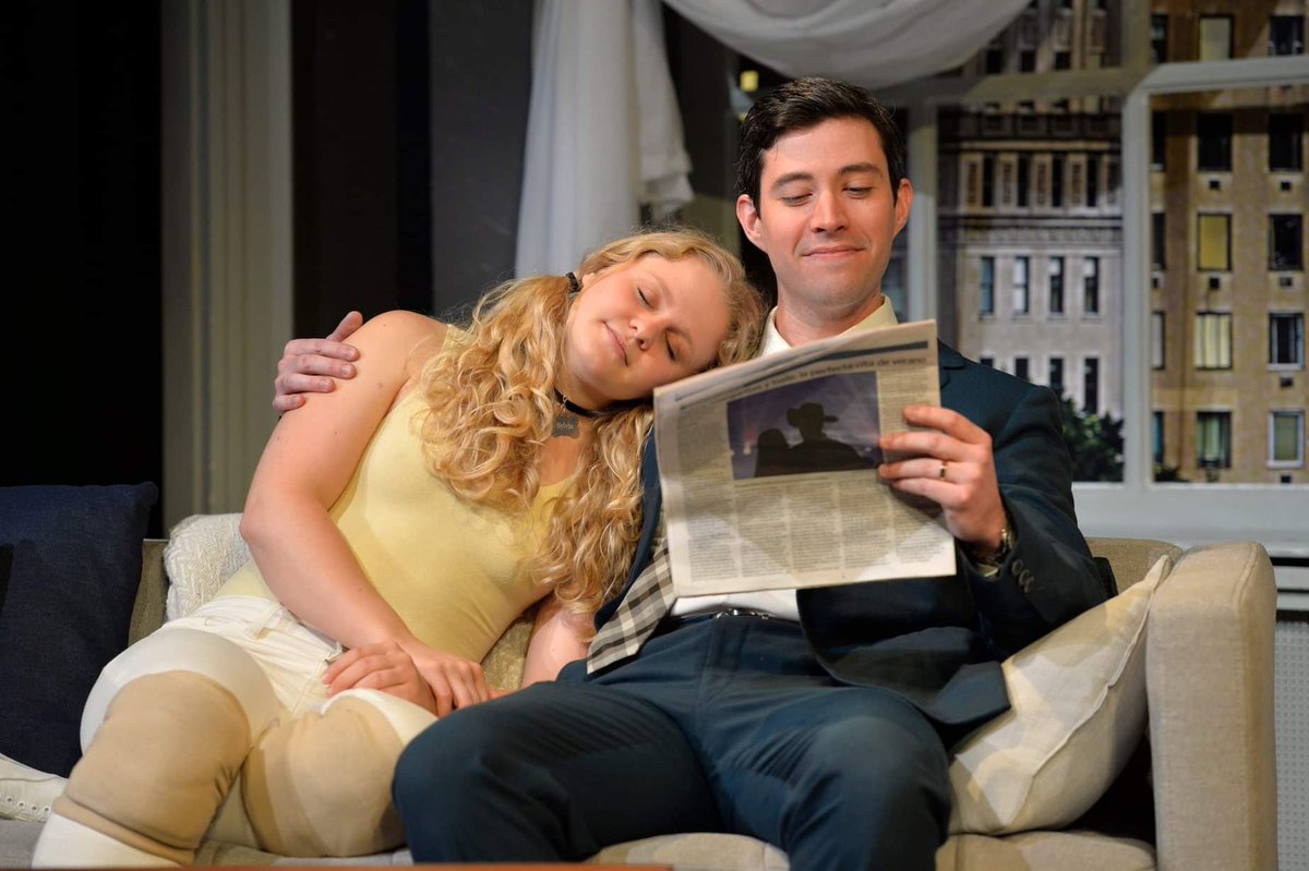 SummerRepertory's tweet photo. Happy closing to the cast and crew of Sylvia! Thank you to our loyal patrons; thank you for always barking with laughter. You made this paw-sible, and we will remember this walk in the park fur-ever. https://t.co/EpUqzd0X0z