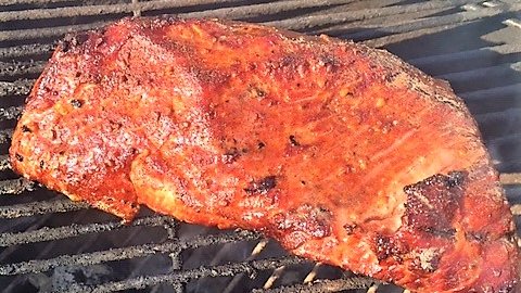 Whats on the grill tonight? #grillrecipe #searmarks #beefrecipes #beef #charcoal #kettlegrill #cherrywood