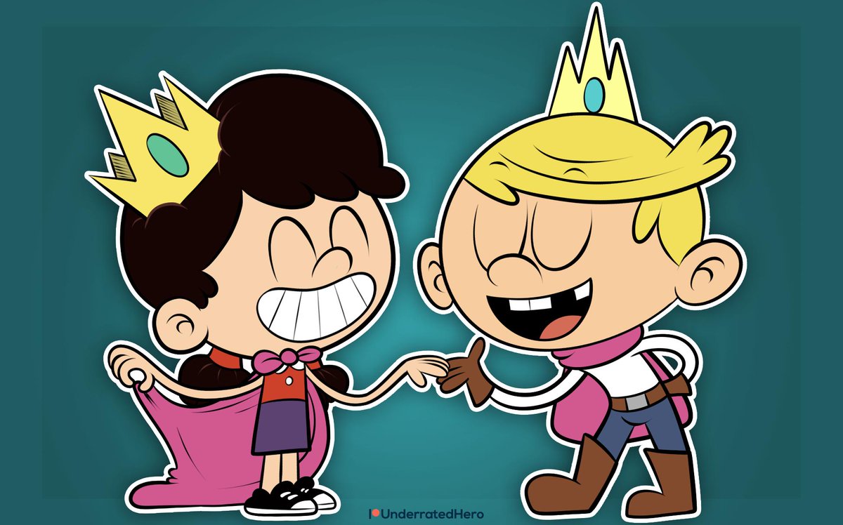 Underrated_Hero's tweet photo. || Commission || 👑 Prince &amp; Princess 👑

The two most adorable royal kids!

#AdelaideChang #LexxLoud #LolaLoud #TheLoudHouse #MyArt https://t.co/m4s1l1Fdp9