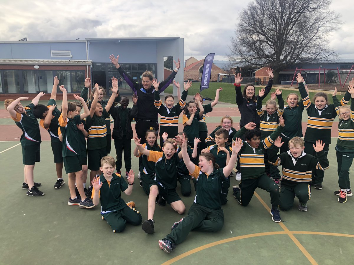 The #MyStateBankBlitz rolls on to St Finn Barr’s in Launceston #TasmaniasTeam #WeAreTigers