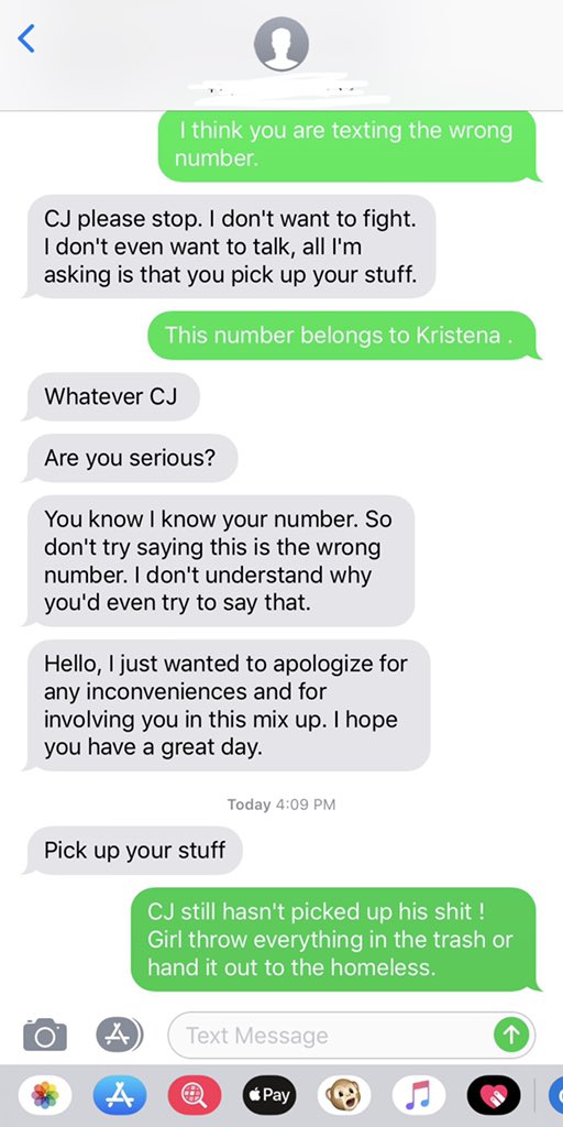 KristenaRufael's tweet photo. I don’t know who CJ is but sis wants him to go pick up his sh*t ! Lol
#FindCJ #TheShadeRoom
@TheShadeRoomm https://t.co/9zs79Yo1yY