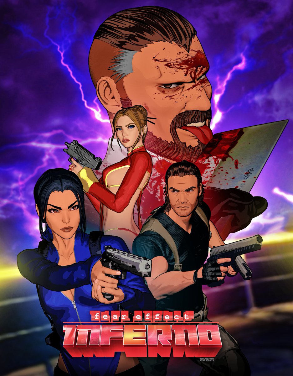 LitoPerezito's tweet image. When I was a kid, I was obsessed with Fear Effect Inferno. I still am. #feareffect #feareffectinferno #hanatsuvachel #rainqin #royceglas #dekedecourt @IgawaJoan &amp;gt; fav.me/ddday8z