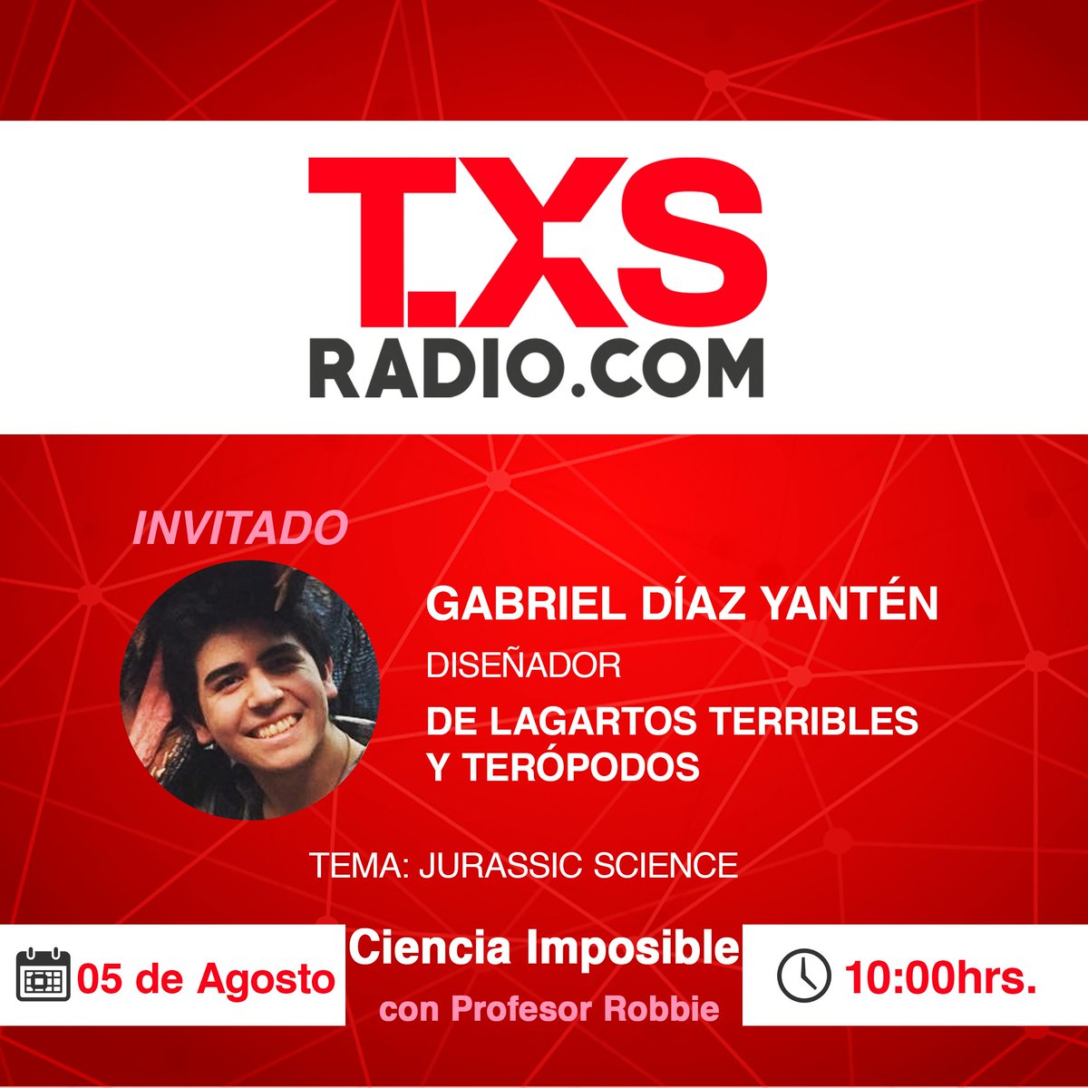 txsradio's tweet photo. Excelentes invitados para que iniciemos una excelente semana!!!👍👍👍
Sebastian Ayala con @FelipeOvalle
Gabriel Diaz con #ProfeRobbie
Catalina Aliaga de @DILL_ASSISTANT con @JaimeColomaT
@meteoritoschile Millarca Valenzuela con @GaboTuitero
DISFRUTEN🤟🤟😎😎🤟🤟 https://t.co/mXIOtAn1gT