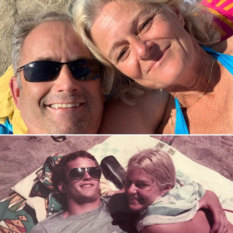 claireyazel's tweet photo. look at my uncle! living his best damn life! he fell in love with a foreign exchange student in high school &amp; they eventually lost touch. he recently got divorced &amp; they are together &amp; i just! cry! every time i see them together! https://t.co/DsXyJB2sIR
