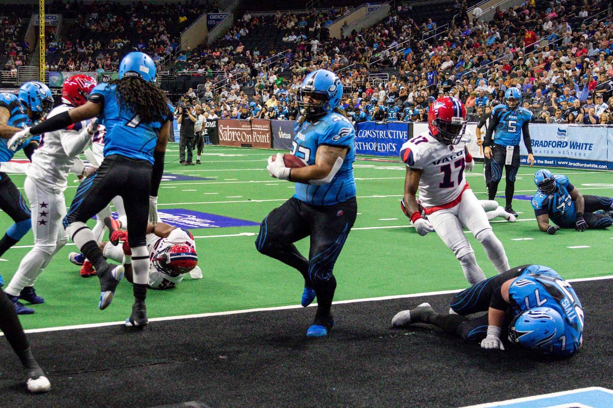 Washington Valor at Philadelphia Soul Game 2 of the AFL Playoffs Recap