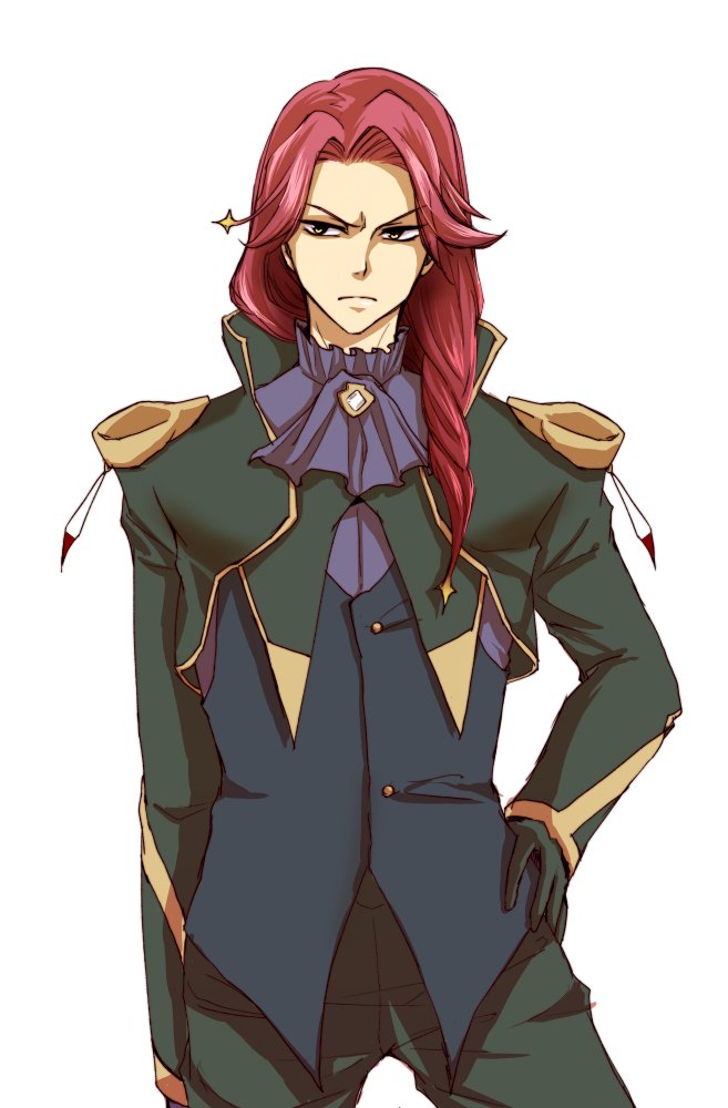 RedRuneKnight's tweet image. Always looking so grumpy when he see humans. 
This can never smile or what? 

yet, he can be sexy and grumpy.