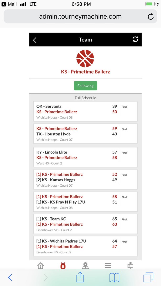 Just finished up the <a href="/MAYBbasketball/">MAYB</a> Nationals🏀🔥Primetime Ballerz 17U finished up our season going 5-2 and taking 4th place overall in the 11th-12th grade Division 1...good run fellas