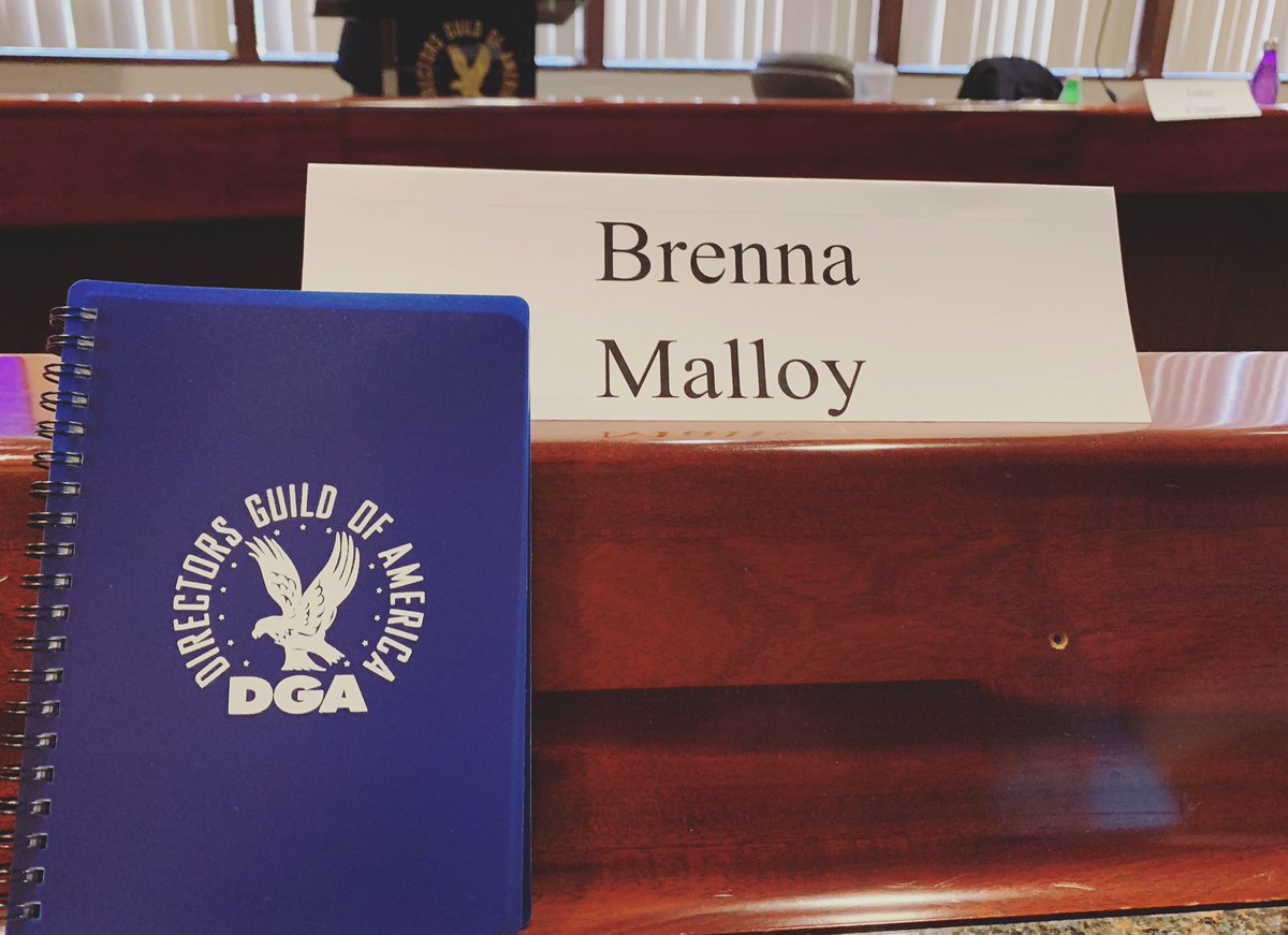 gobrennago's tweet photo. Learned a ton yesterday at the DGA new member orientation! Thank you @directorsguild & HUGE round of applause to @Harparbar @DanSackheim #antoncropper for their 8.5 hour presentation that was riveting every second. You guys rock!! Thank you!!
#director #DGA #femalefilmakerfriday https://t.co/dSBjGcUOMH