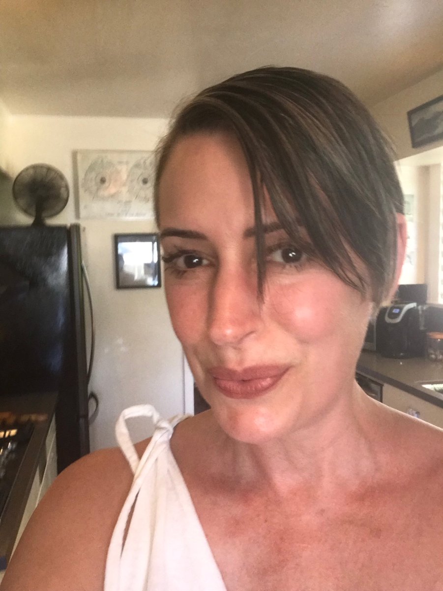 Paget Brewster Short Hair