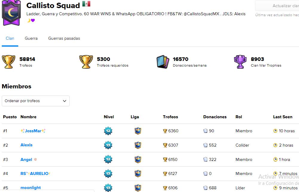 CallistoSquadMX's tweet photo. Y así terminaremos la semana y la temporada en el clan, ya estamos cerca de las 9 mil copas de guerra, los invitamos a unirse a la familia, si gustan. :)
#CallistoSquad #GoCallisto #Clan #CallistoFam #ClashRoyale #CR https://t.co/UaPL7wJ3iJ