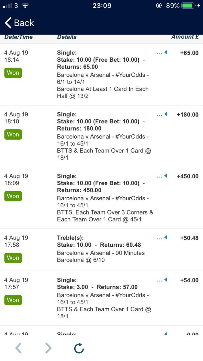 kenz_sid's tweet photo. Mad av actually just won £800 off 5 bets, 3 of them being 10 free bets https://t.co/iAnKYJJ4Ct