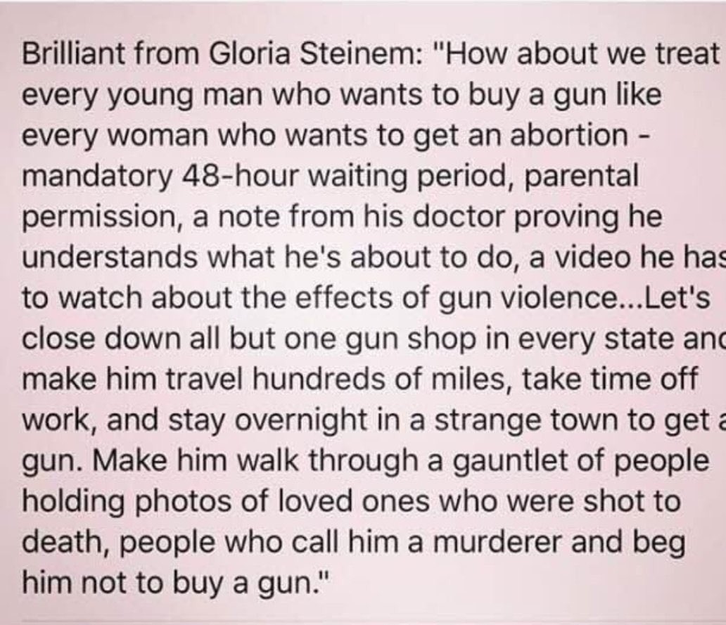 What a fucking thought #MassacreMitch #massshootings