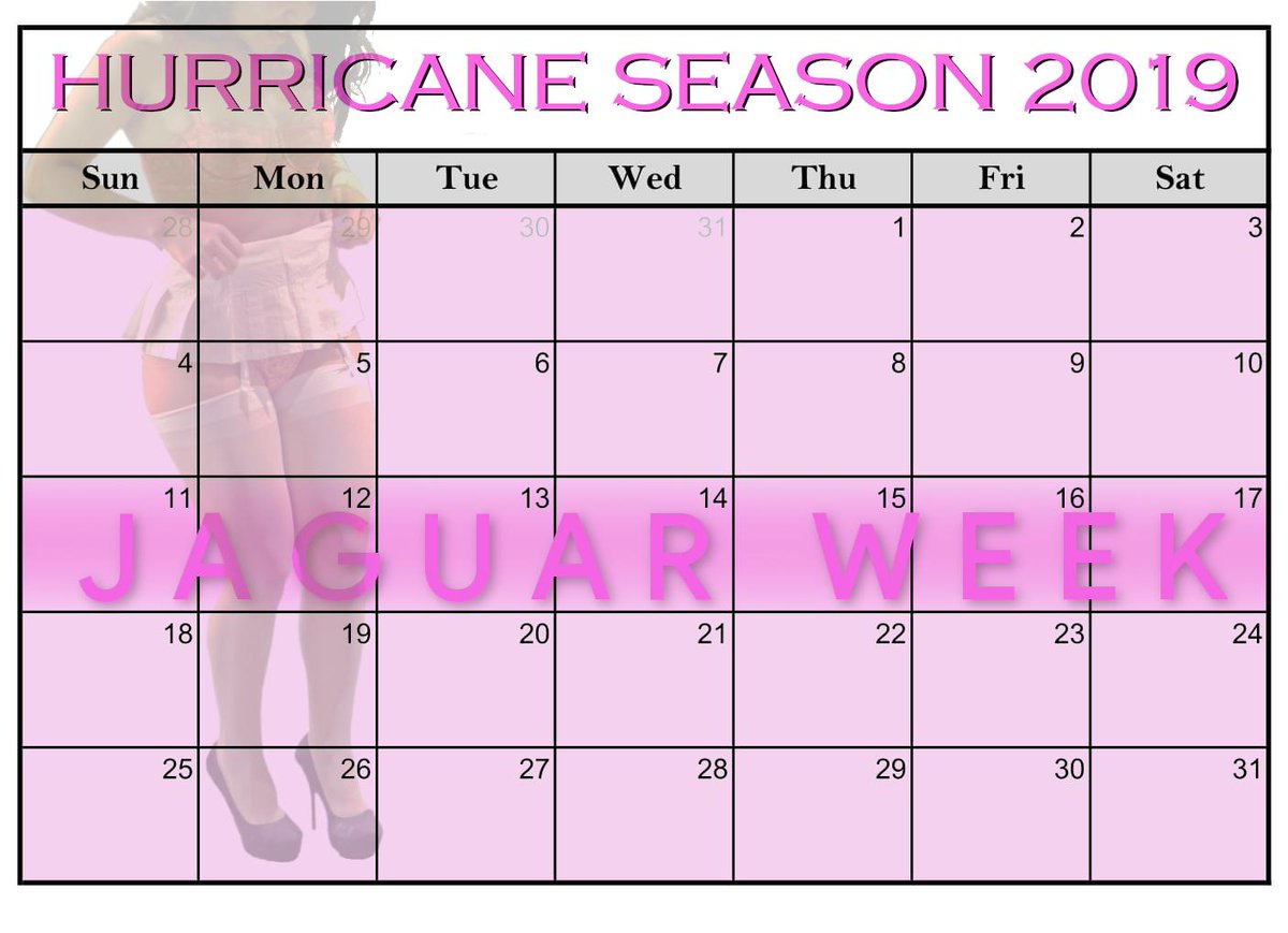 ValeriaBFanClub's tweet photo. 🌀 @nemophilist18 #HurricaneSeason #JaguarWeek🌀
#hurricanevaleria #vbme #valeriarized 
So you can correctly schedule your month. https://t.co/q3vu3tBUEj