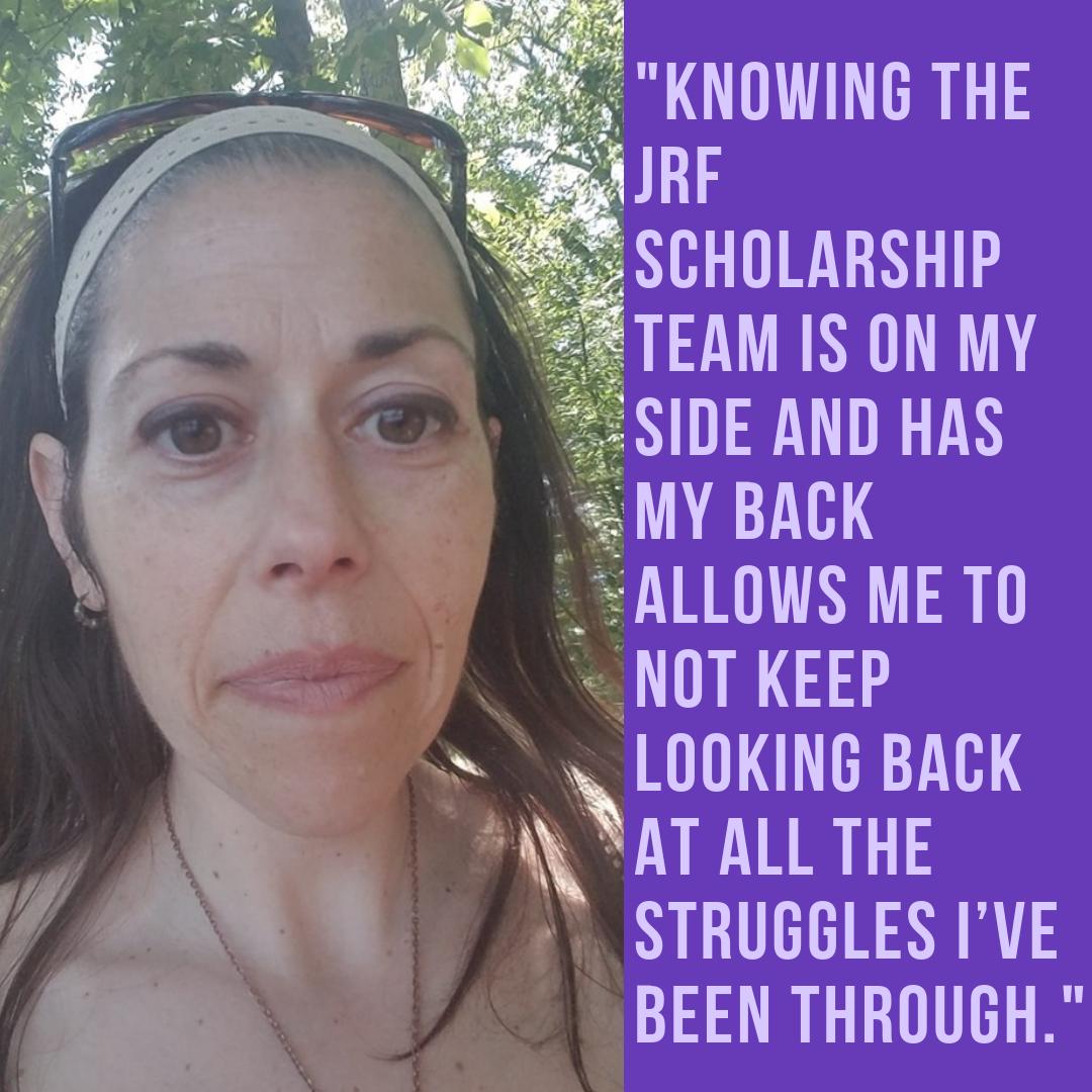 rankinfund's tweet photo. Meet #jrfscholar Hannah! She is working on her A.A. in Human Services and wants to help those who are struggling through crisis intervention. As a #survivor of domestic violence, Hannah has overcome much and will continue to shine in her new career path. #scholarsunday https://t.co/z5NeYFgcYZ