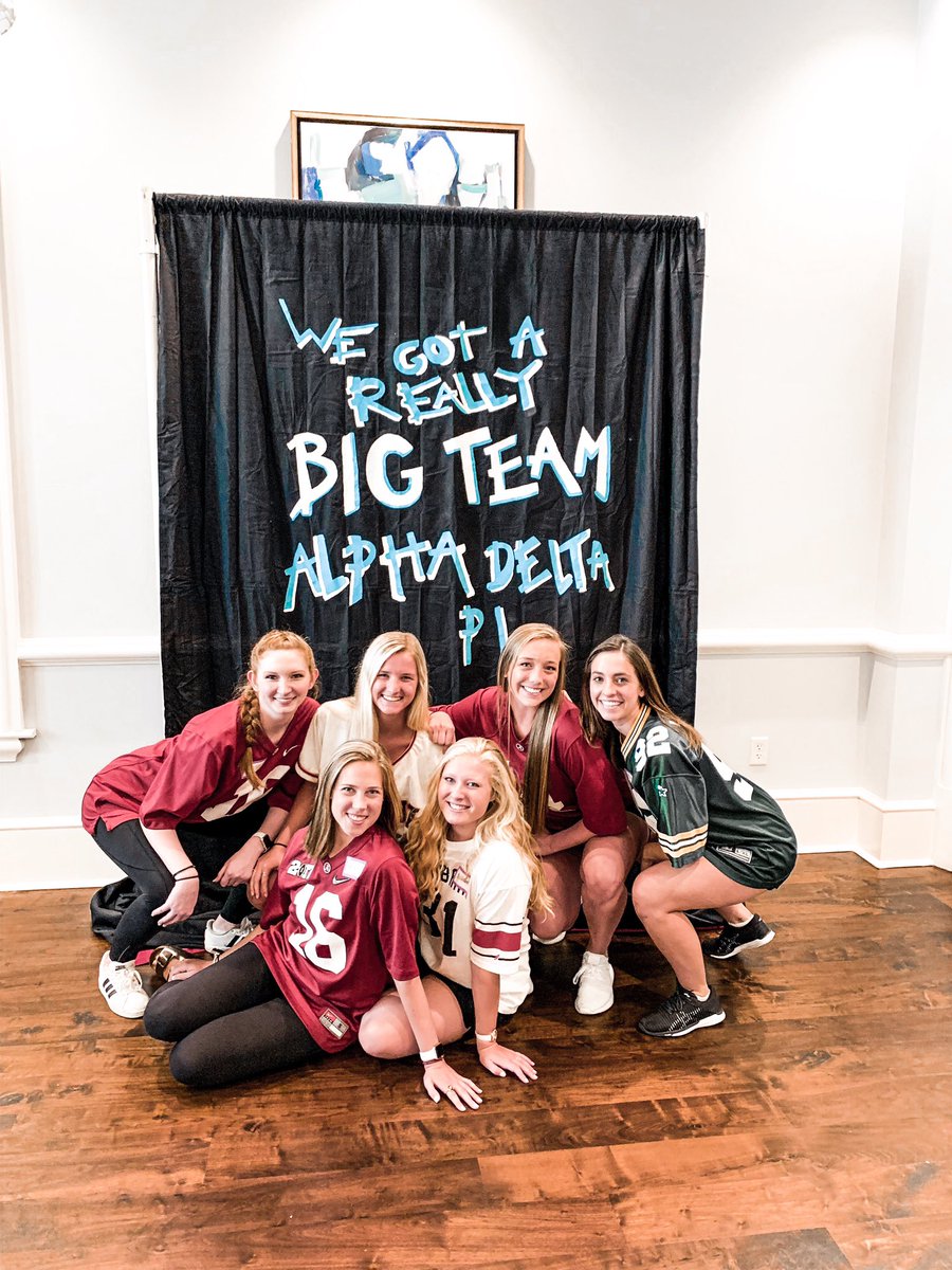 We got a really big team that’s ready for recruitment! Day one is done and we’re looking forward to the rest of spirit week⚡️
#rushbamaadpi 
instagram.com/p/B0wxpnRnRV_/…