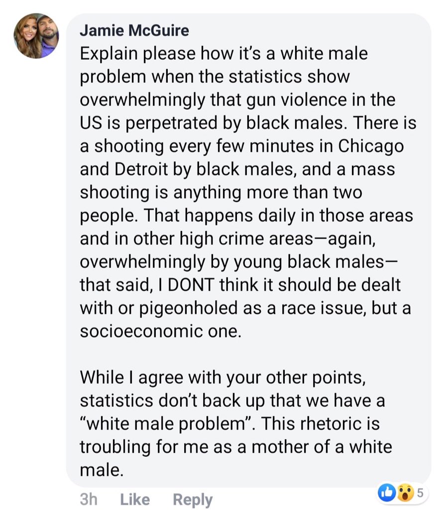 Your frequent reminder that J*mie McG*ire is racist trash. 🚮🚮🚮