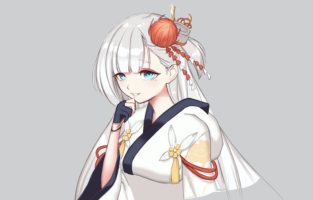 翔鶴(アズールレーン) 「この前の翔鶴を少し修正したのよ 」|はなねのイラスト
