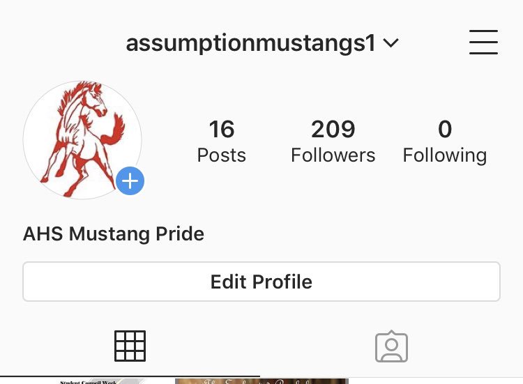 ahsspride's tweet photo. Follow our other social media accounts to stay up-to-date! 

Snapchat: ahsspride
Instagram: assumptionmustangs1 https://t.co/MLfXVXqagw