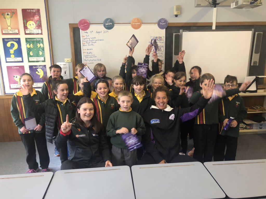BenSmith95's tweet photo. Underway at Avoca PS for the #MyStateBankBlitz #WeAreTigers #TasmaniasTeam https://t.co/Jz40FTvios