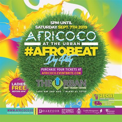 africocous's tweet photo. #Afrobeat #DayParty #MIAMIPARTY #NewProfilePic https://t.co/z5DjXKaeqE