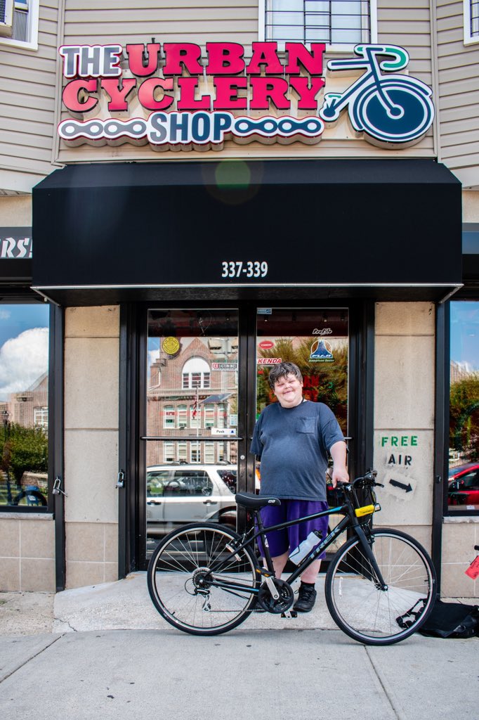 UCbikeshop's tweet photo. Thanks to Jayson for the purchase of this @trekbikes FX2 #hybridbike #bikelife #trekbikes #bontrager #kryptonitelock #cloud9saddle #newbikeday #cycling #bike #bicycle #theurbancycleryshop #bicycleshop #eastorange #nj #soma #essexcounty https://t.co/6jJjZNMadm