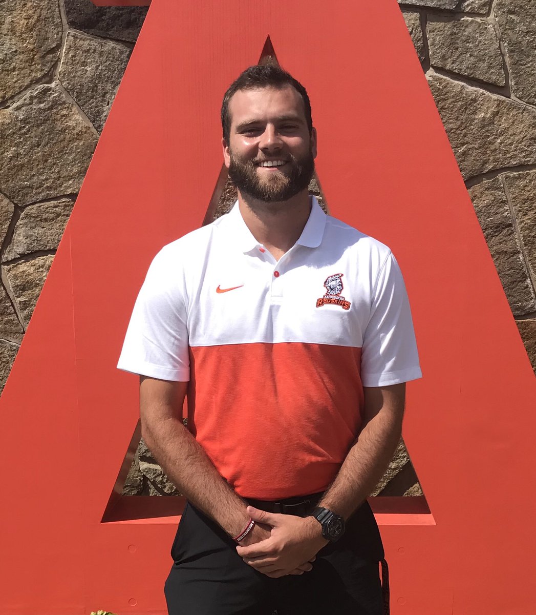 WE ARE FIRED UP to introduce a new FAMILY member to the @AndersonRedskin Athletic Department!!! Super EXCITED to welcome  <a href="/zachdmccormick/">Zach McCormick</a> back to the A-Town!!! One week into the job &amp; it’s easy to see the ENERGY &amp; ENTHUSIASM he has for the kids of AHS!!! #AHSisPROUD #AHSisFAMILY