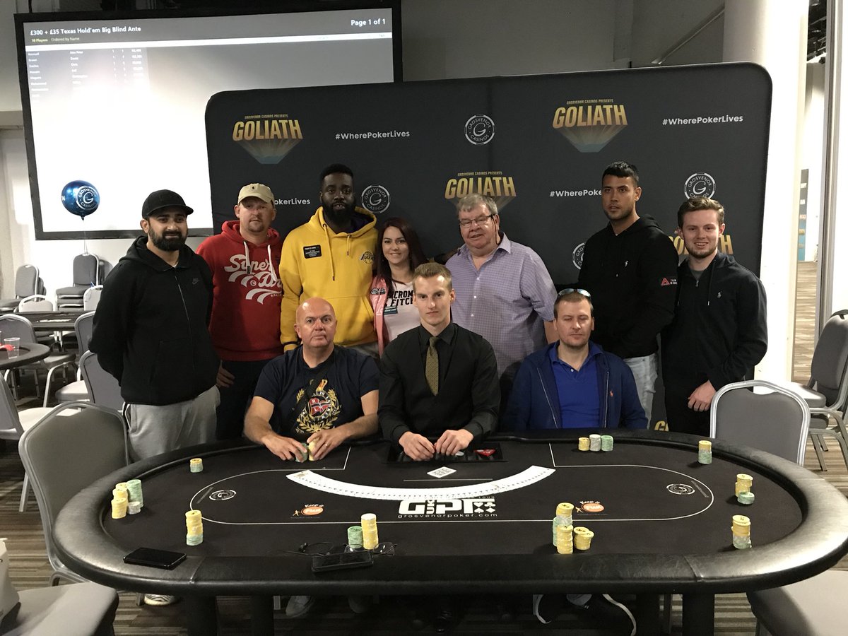 SwiftSuccess8's tweet photo. Ending a great #goliath19 on a high, a “Super High” in fact!😂 Had such a good time during this comp too, really fun table, lots of laughs just how poker should be.😁
#TeamGrosvenor #SuperHighRoller #FinalTable #Poker #DavidVsGoliath19 #KeepItFun @GrosvenorPoker @GrosvenorCasino https://t.co/tEbgt1JjsG