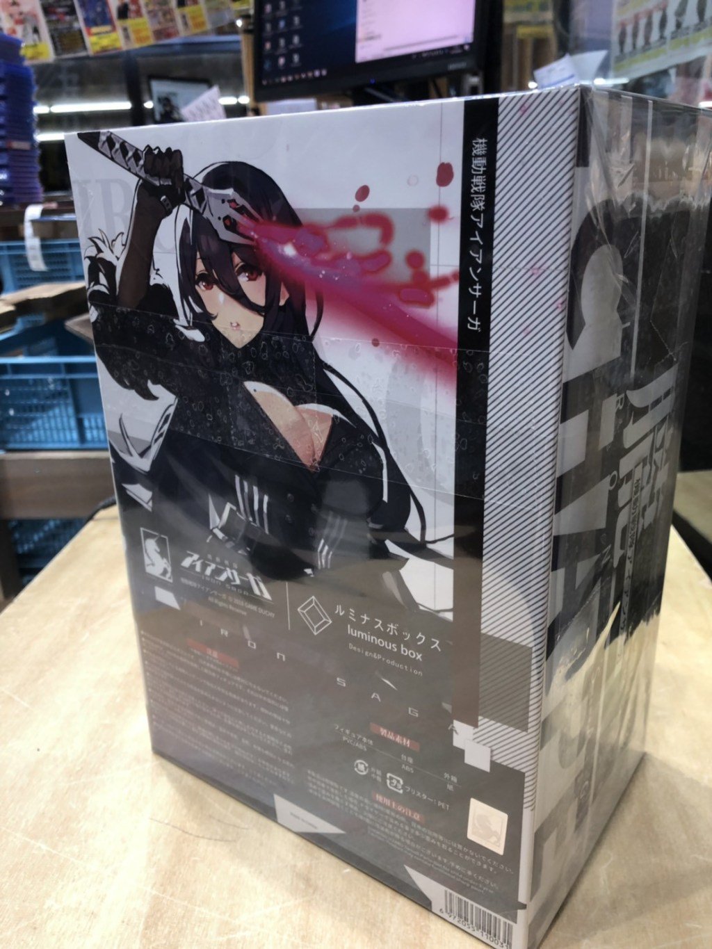 新品】機動戦隊アイアンサーガ 朧 立体マウスパッド【未開封】