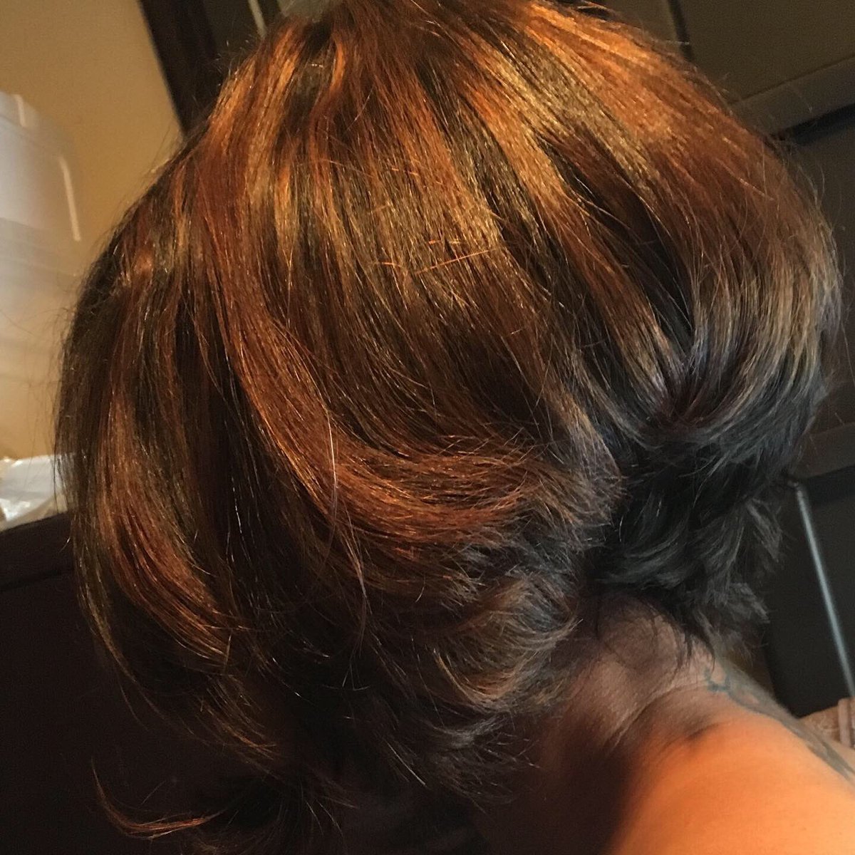 _MsACT's tweet photo. Two days later and Iโm still learning how to keep it cute. #BobVibes #boblyfe #bobhaircut #bobhairstyles ๐๐ฝโโ๏ธ #MsAct https://t.co/2V9q7nDd7L